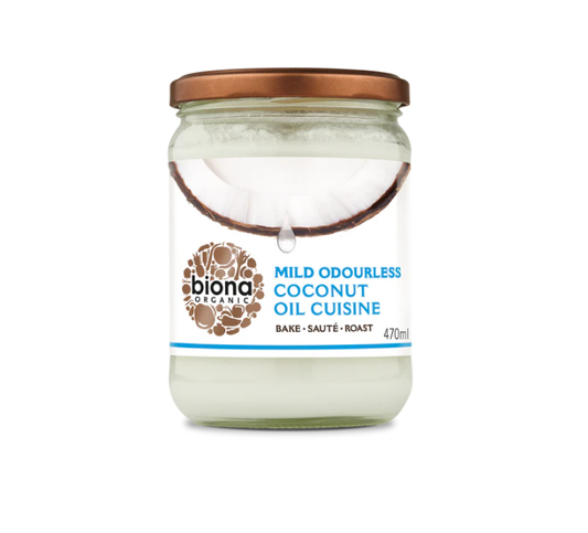 Biona Organic Mild & Odourless Coconut Oil (470ml)