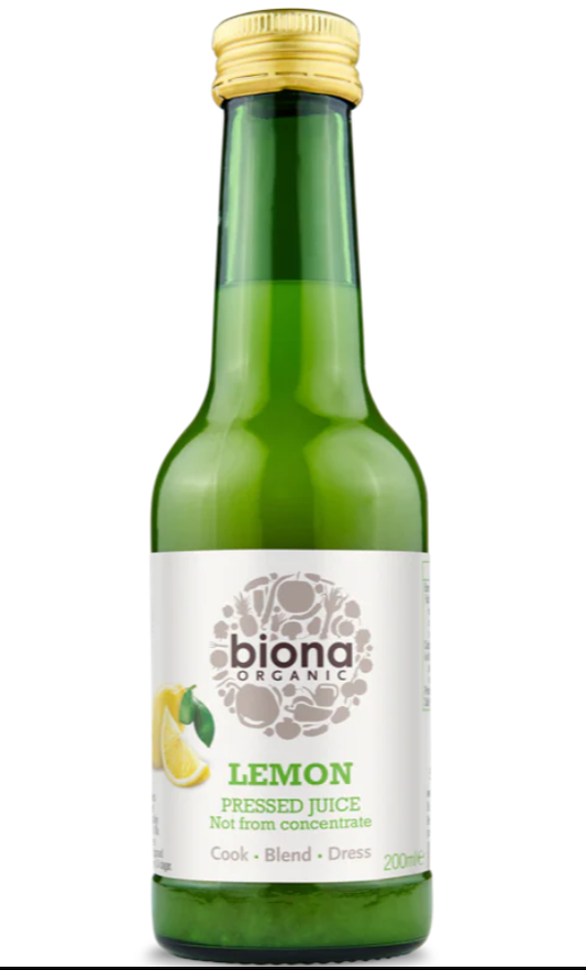 Biona Organic Lemon Juice (200ml)